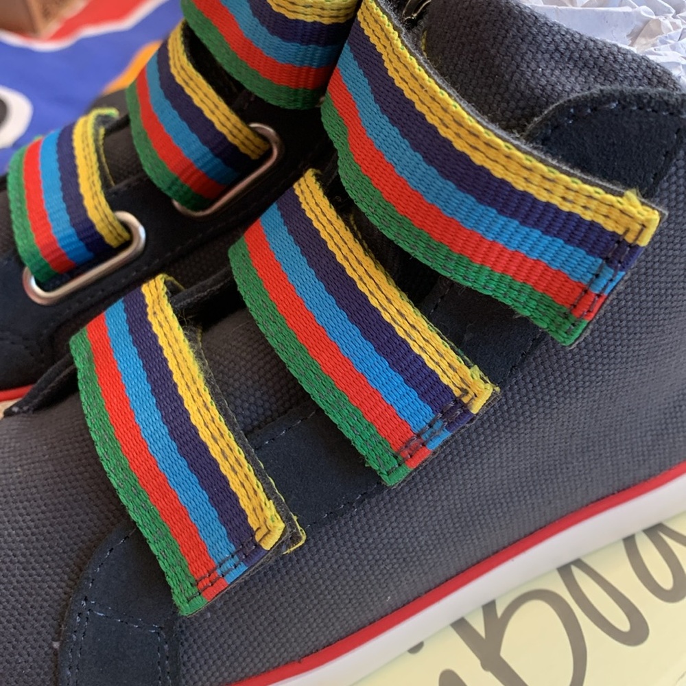 Mini Boden Space rocket high tops size 3 kids aka 32 European - Picture 9 of 12